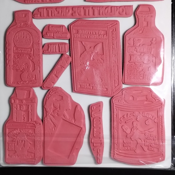 EZ Mount Stamp N Stor Chocolate Wrappers FSP108 Dream Products FSP60 Unmounted - Picture 6 of 10